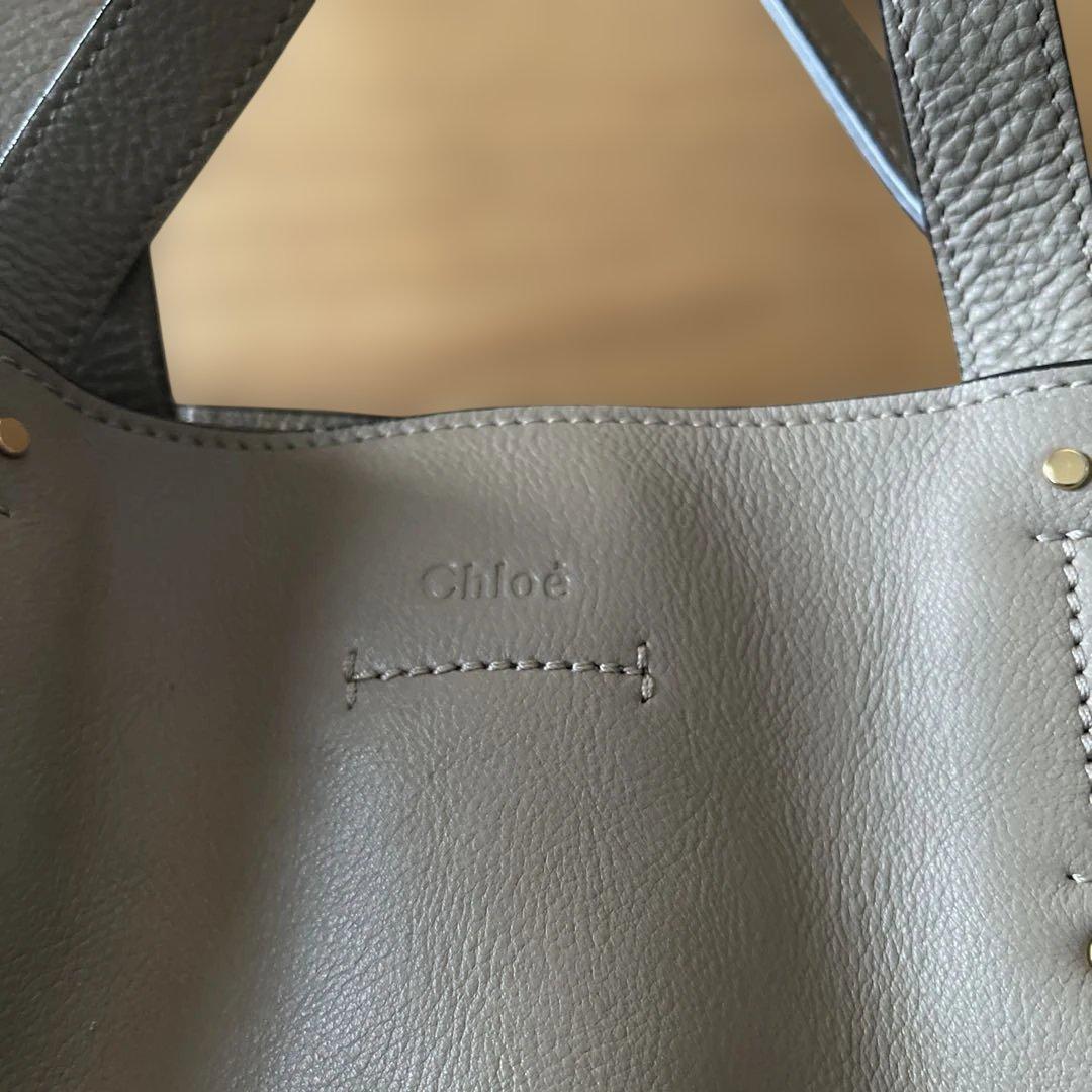 Chloé グレー トートバッグ