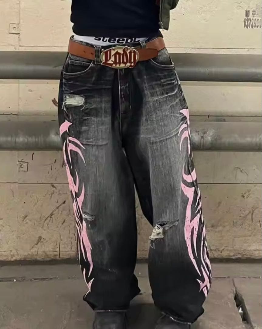 JdeadLondon /Pink Jeans / Mサイズ/即日発送