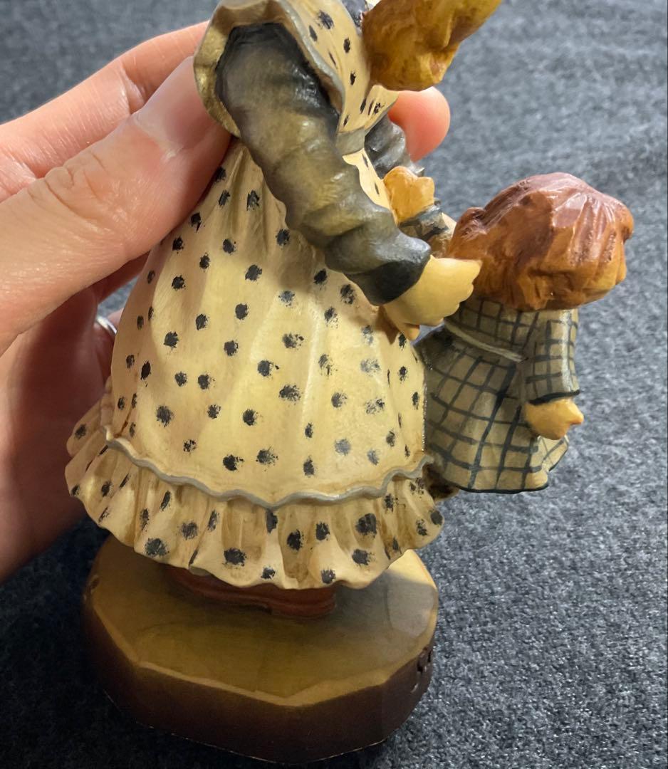 【限定1000体】アンリ（ANRI）/Sarah Kay（サラ・ケイ）木彫り人形