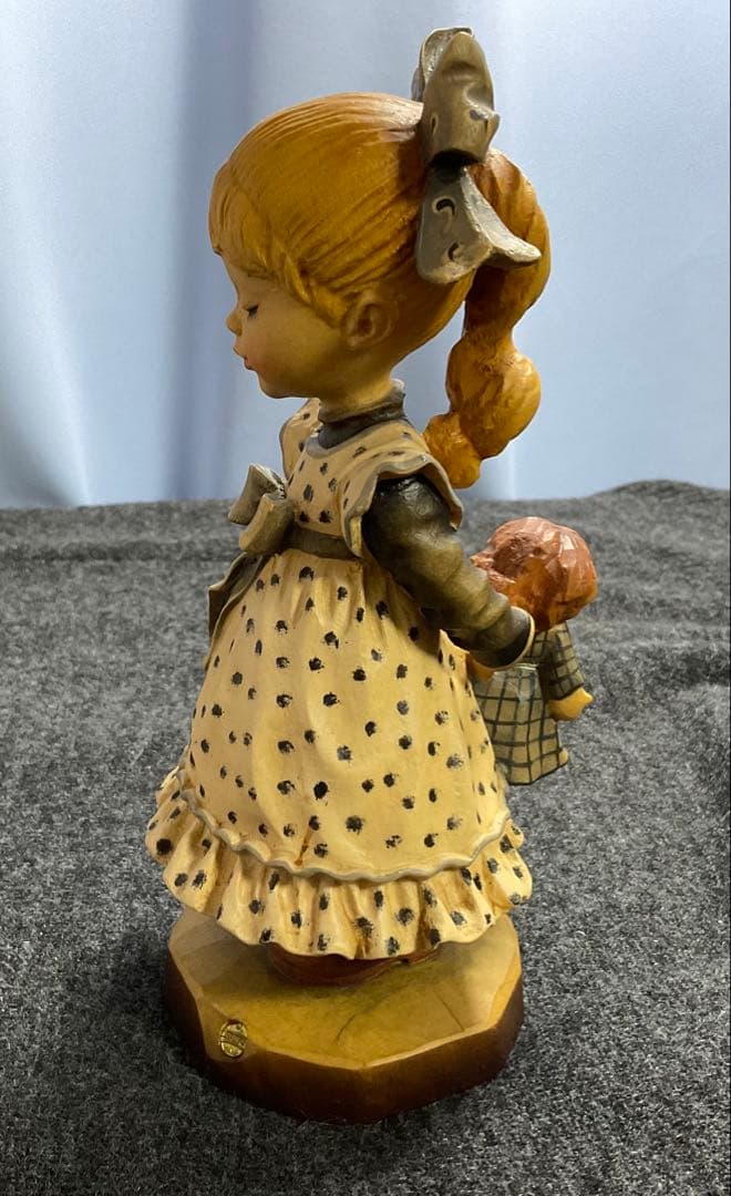 【限定1000体】アンリ（ANRI）/Sarah Kay（サラ・ケイ）木彫り人形