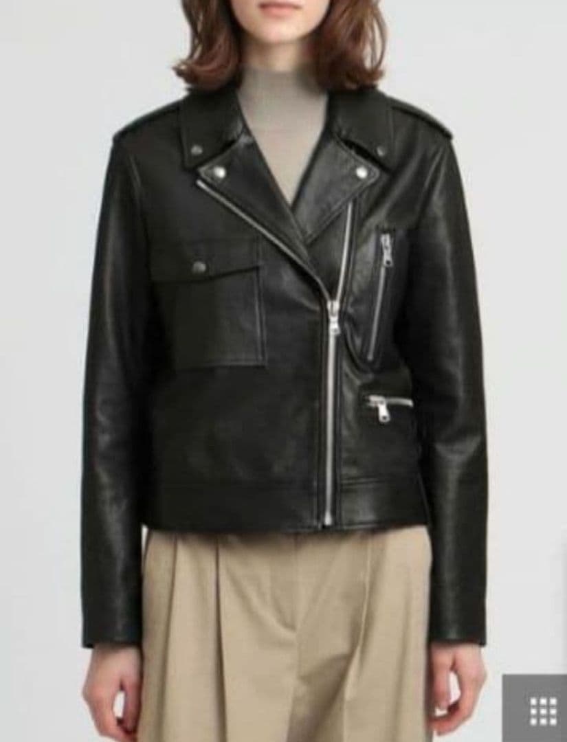 セオリーリュクス　ライダースジャケット　サイズ38