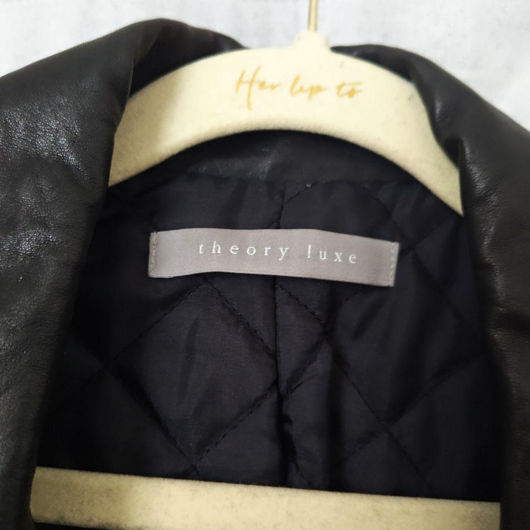 セオリーリュクス　ライダースジャケット　サイズ38