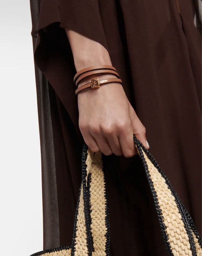 アクセサリー LOEWE TWIST BANGLE YELLOW M