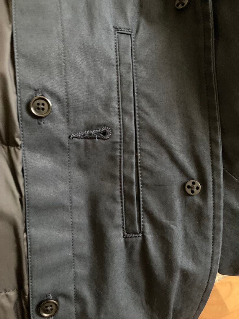 MHL マーガレットハウエル ダウンライナー付き ステンカラーコート Aライン