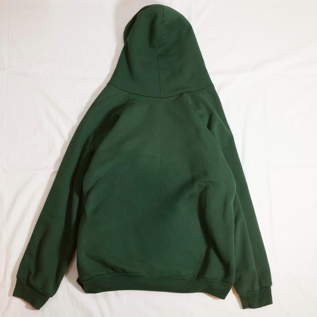 Camber USA製 チルバスター パーカー XL 緑 ワッフル グリーン