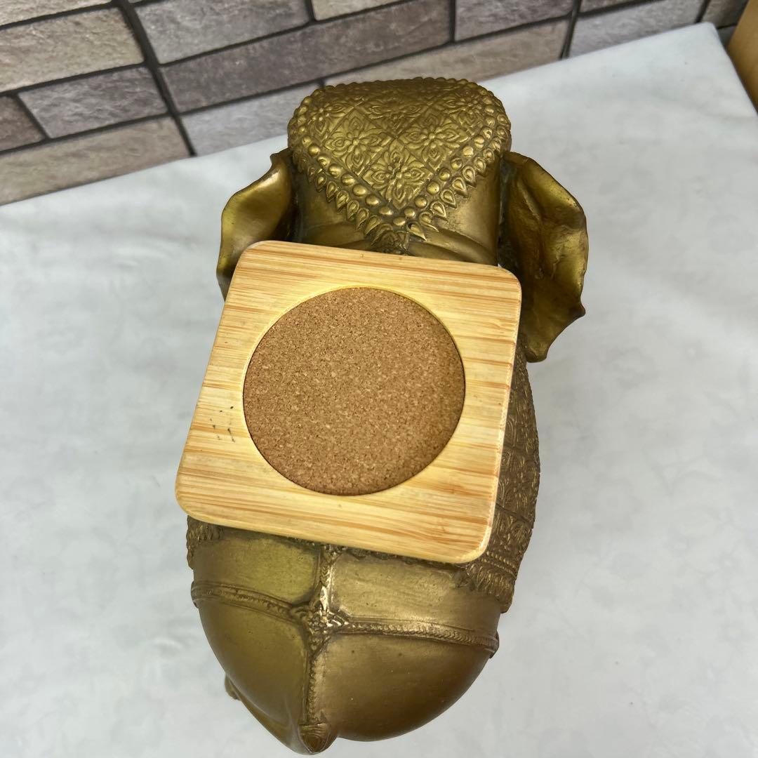 真鍮　ゾウ　置物　インテリア アンティーク