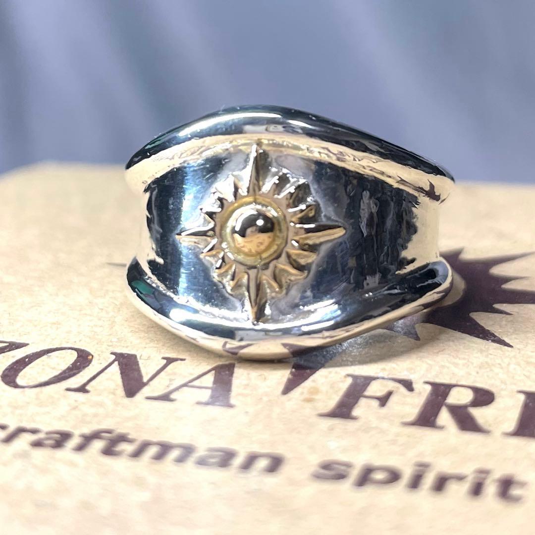 18号　極美品　大太陽神　Arizona freedomリング 指輪