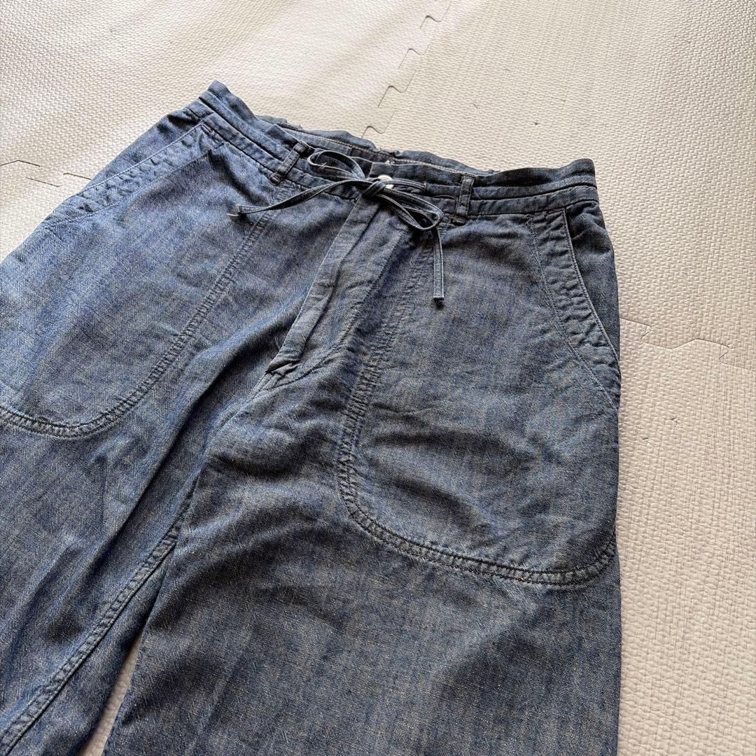 45r 45rpm ボトムス　デニムパンツ　サイズ2 コットン　薄手　春夏