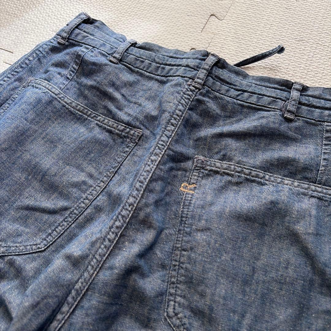 45r 45rpm ボトムス　デニムパンツ　サイズ2 コットン　薄手　春夏