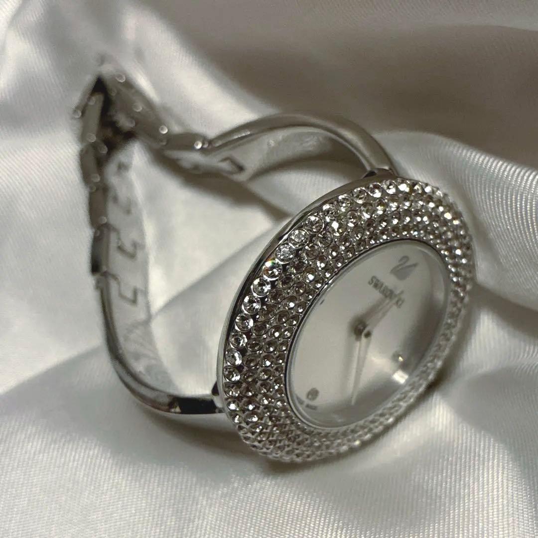 【新品電池】スワロフスキー 腕時計 ウォッチ 5483853 クリスタル