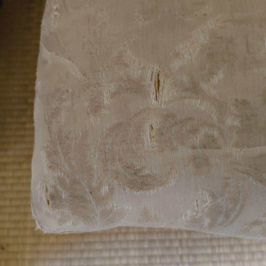 ロココ調　ホワイト クラシックチェア 使用感あり　ホワイト植木鉢金のなる木