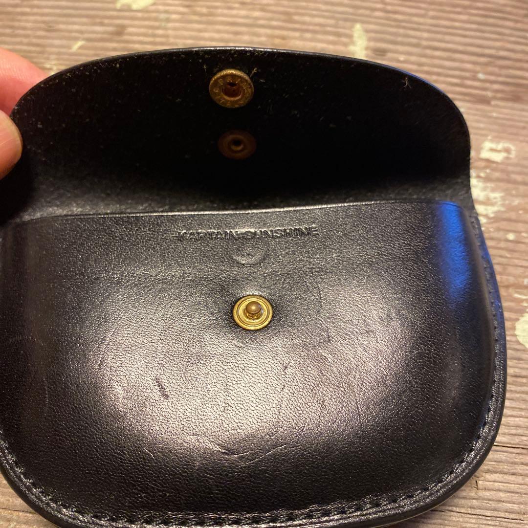 kaptain sunshine ブラック レザー ケース 財布