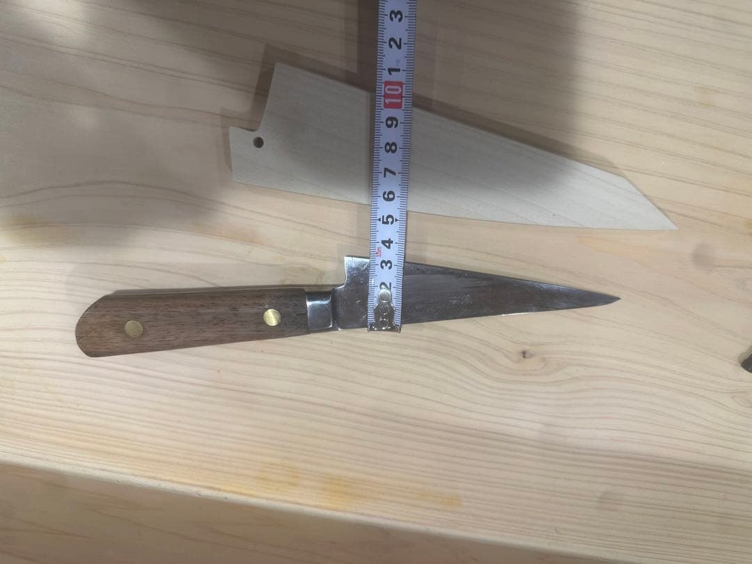 ※本日限りの特別価格‼️玉鋼　本源正則 玉鋼 骨スキ包丁 研ぎ済み 155mm