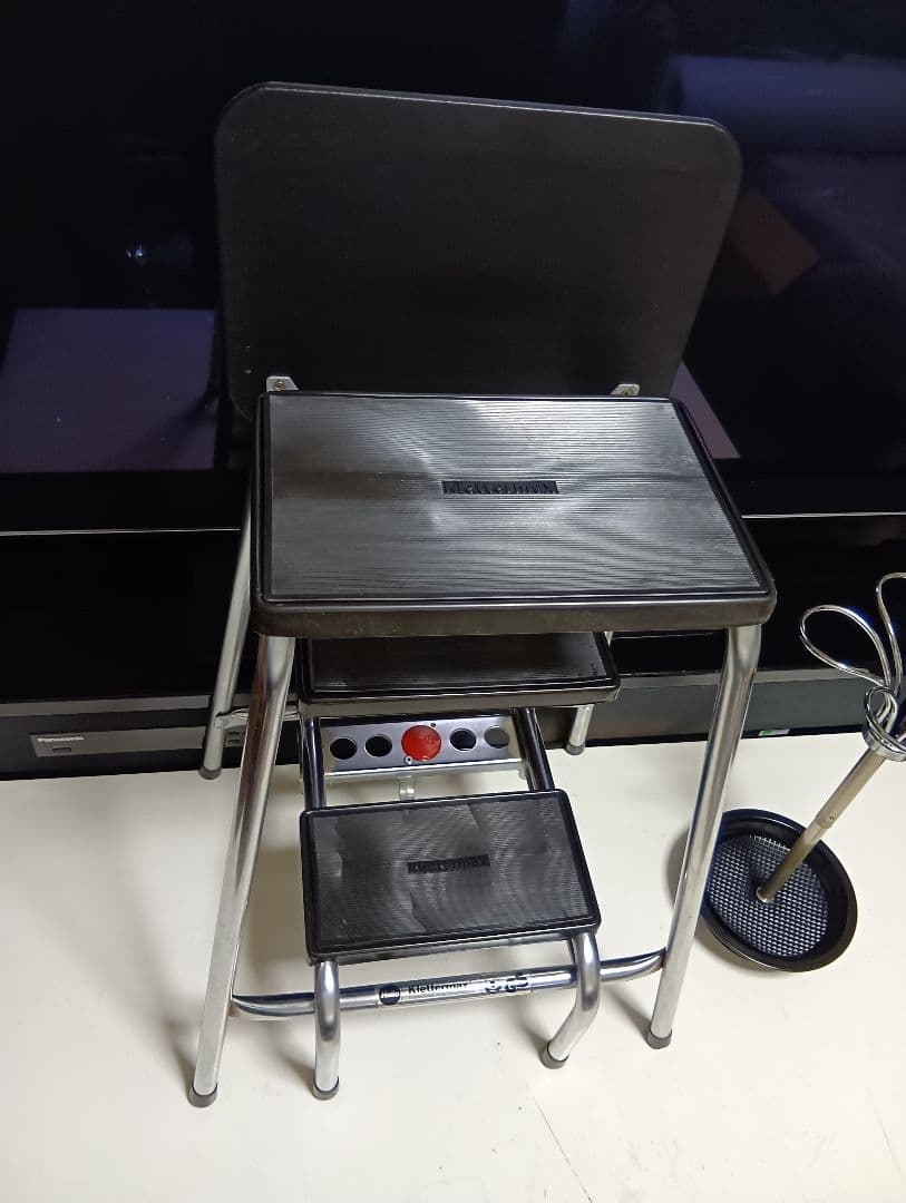 レア　1970's　ドイツ製　hailo　インダストリアル　ステッパー　スツール