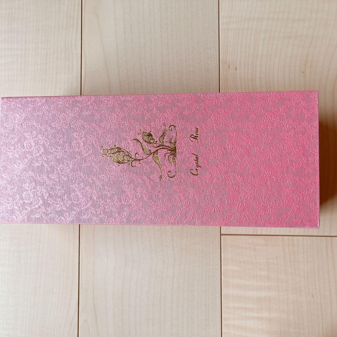 Hoement 1 セット 母の日ギフト ローズクリスタル クリスタルローズ