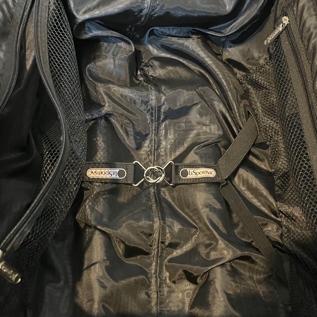 LESPORTSACレスポートサック　キャリーケースバッグ　ハート柄