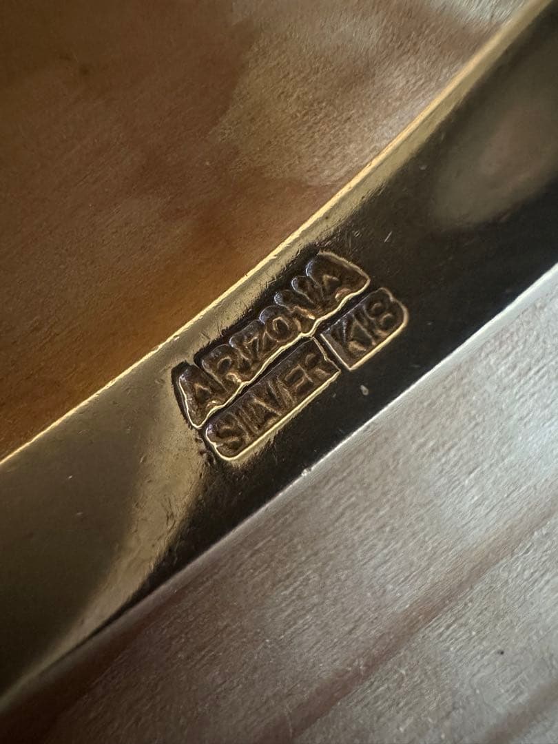 コ*ー様 【値下】ARIZONA シルバー925 エングレーブブレスレット