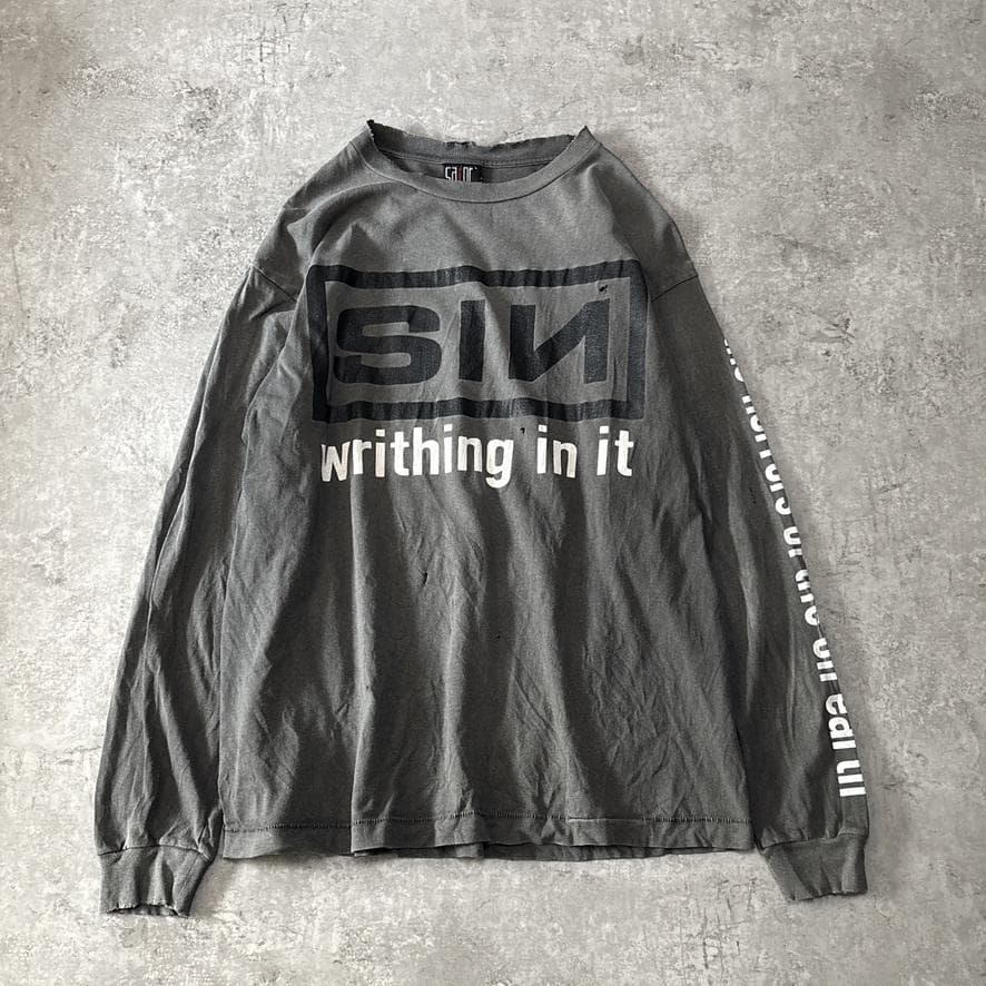 極美品 セントマイケル SIN LS TEE 長袖 Tシャツ ロンT サイズ L