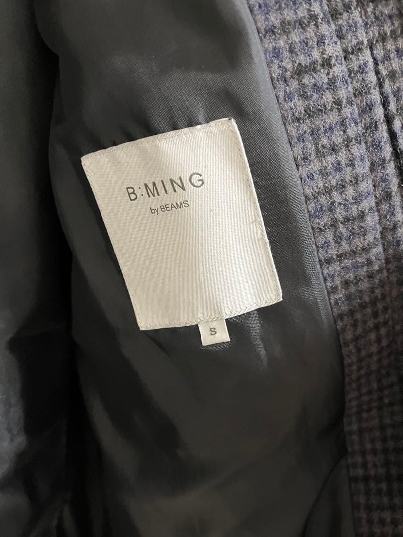 【美品】BEAMS / タスマニアウールステンカラーコート