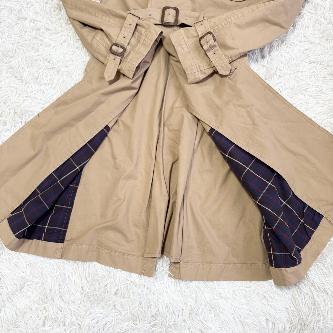 コムデギャルソンオム　トレンチコート　付属品完備　ベージュ　総丈114cm