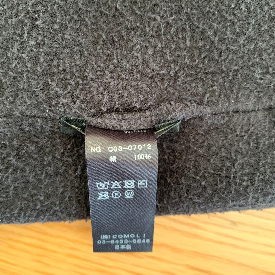 comoli 25AW コモリ シルクフリース　ネックウォーマー