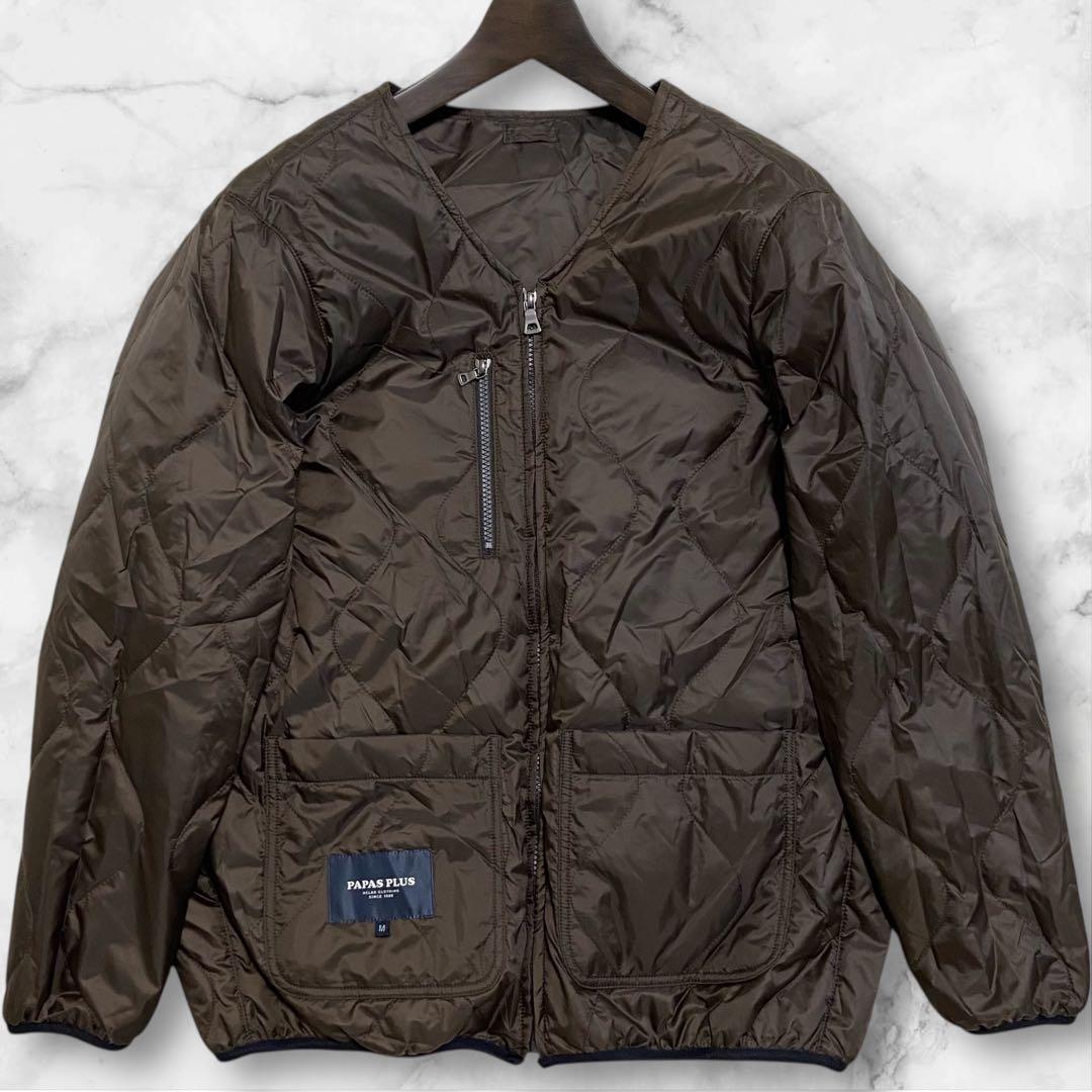 PAPAS PLUS 現行 ドライタッチ 3WAYアノラックフーデッドジャケット