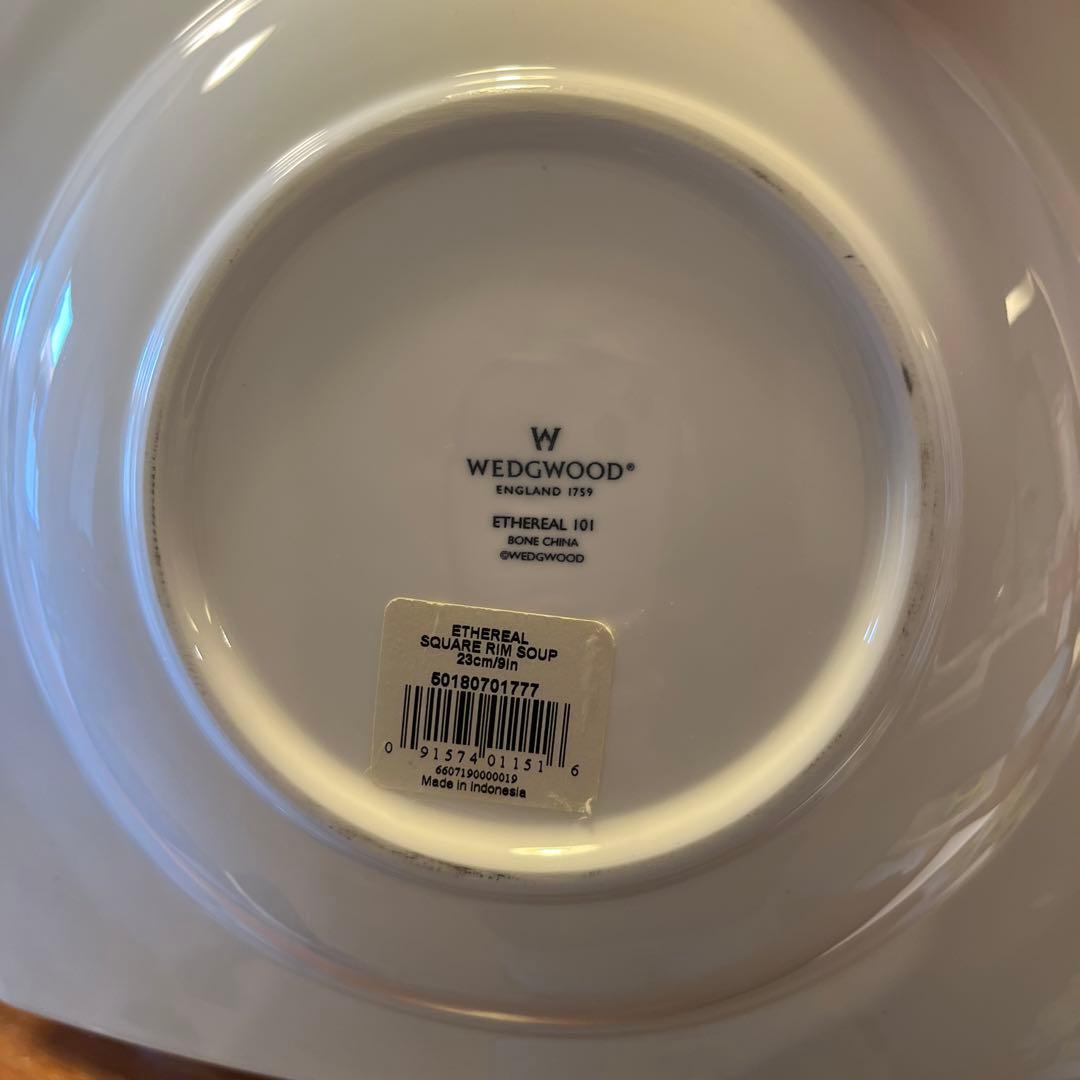 ウェッジウッド　エスリアル101 スクエアプレート　ディナープレート 4枚セット