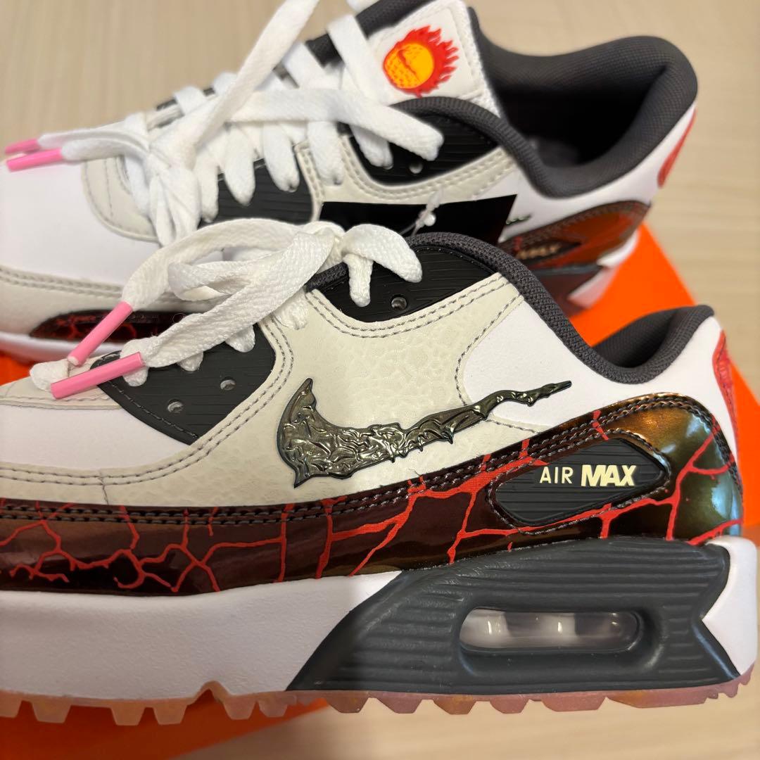 新品 NIKE AIR MAX ゴルフシューズ レディース22.5㎝