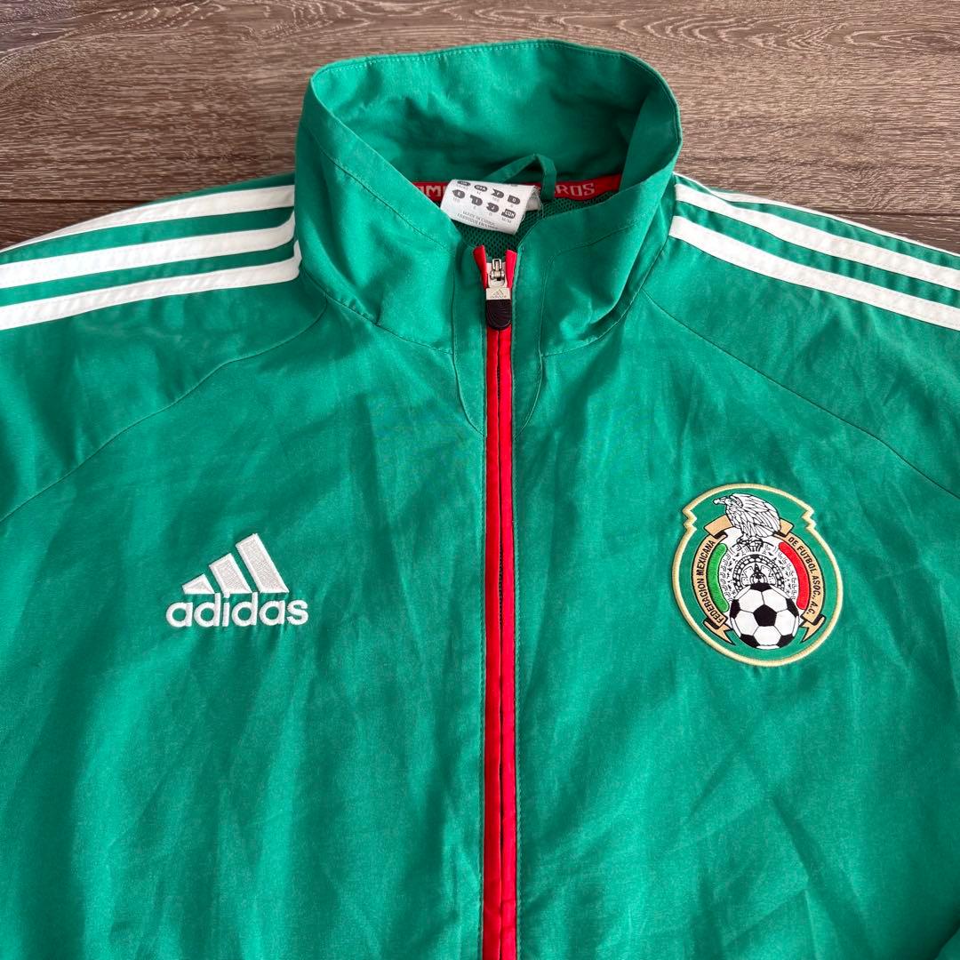 adidas メキシコ代表 2010 Wカップ ナイロン トラックジャケット