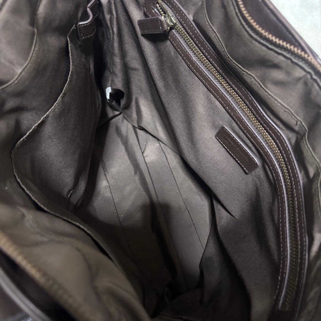 【希少】アルフレッドバニスター トートバッグ レザー ブラウン 肩掛け 大容量