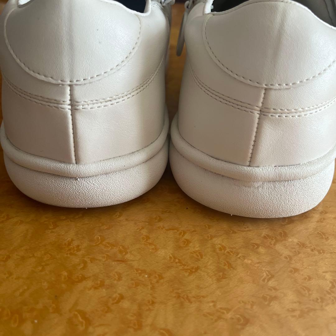 Racbaki ラクバキ コートスニーカー ホワイト/ホワイト 24