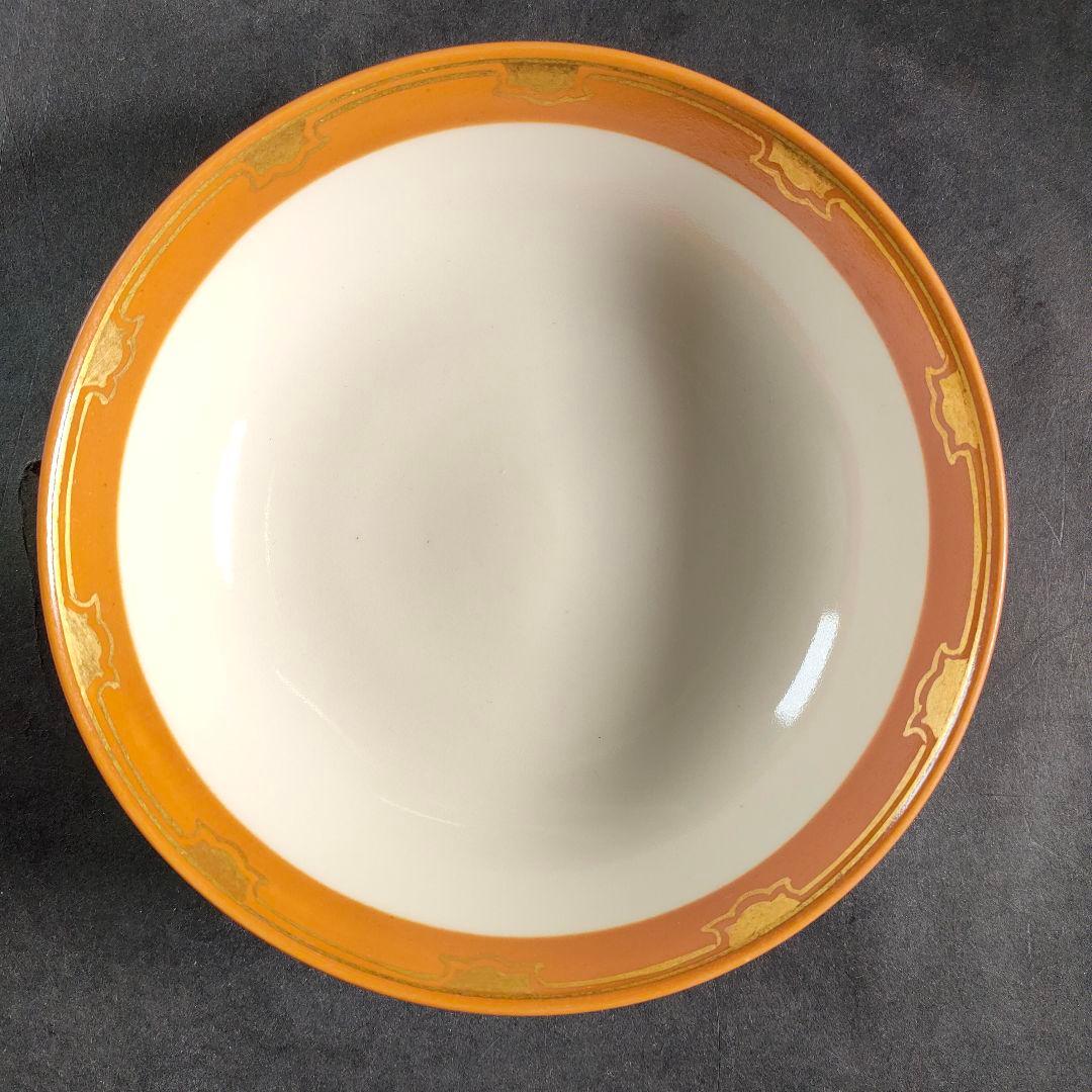 C11-3/素明 銘/金彩京焼蓋茶碗10客組/小鉢/蓋物/茶碗/飾皿/懐石料理