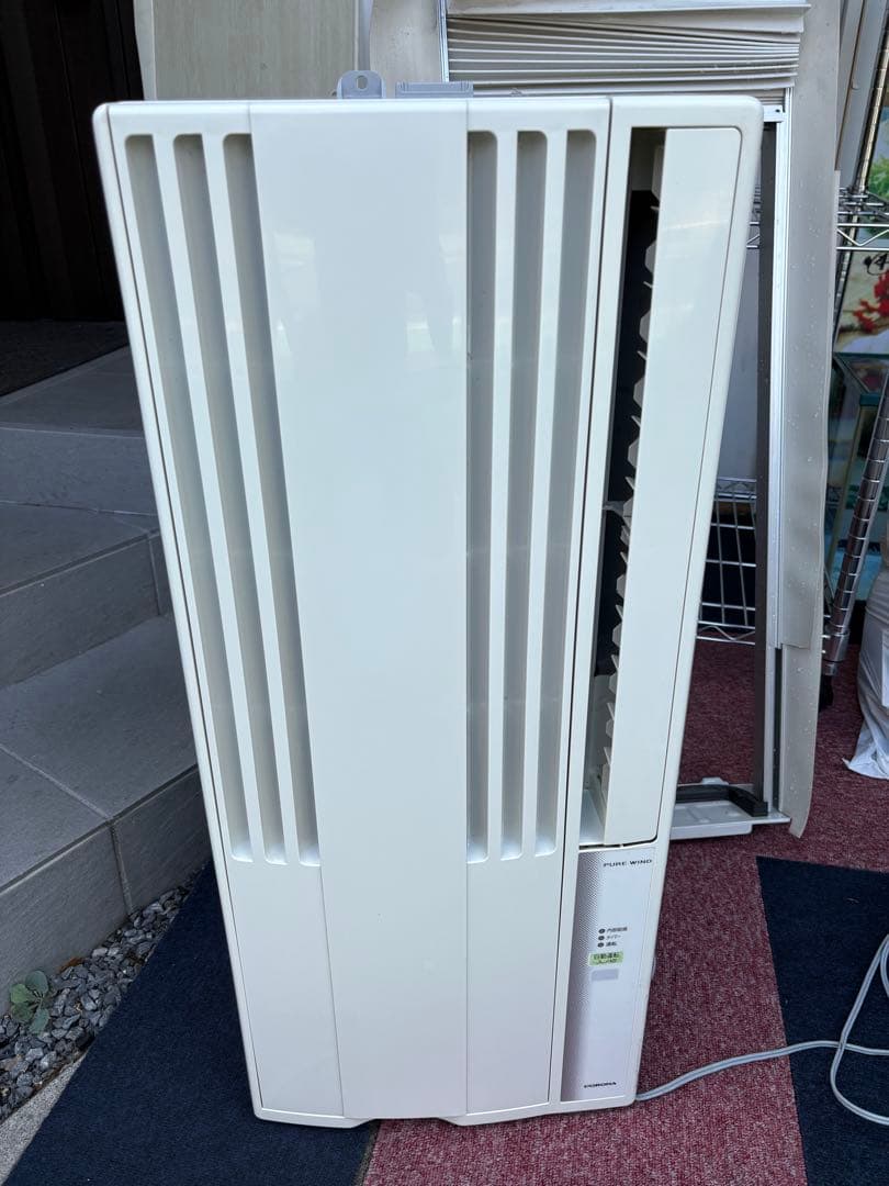 送料無料 コロナ CW-F1619 窓用エアコン 2019年製