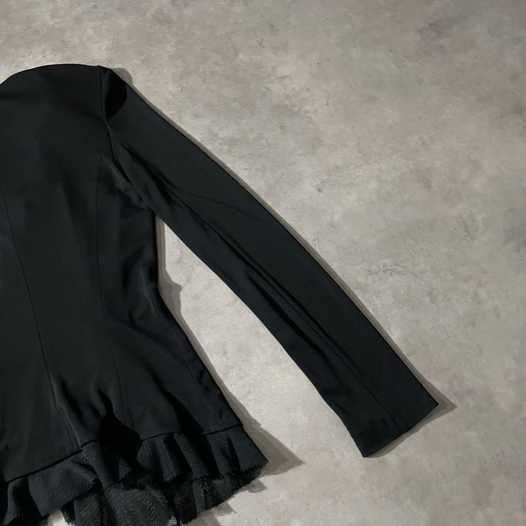 Emporio Armani sheer frills jacket イタリア製