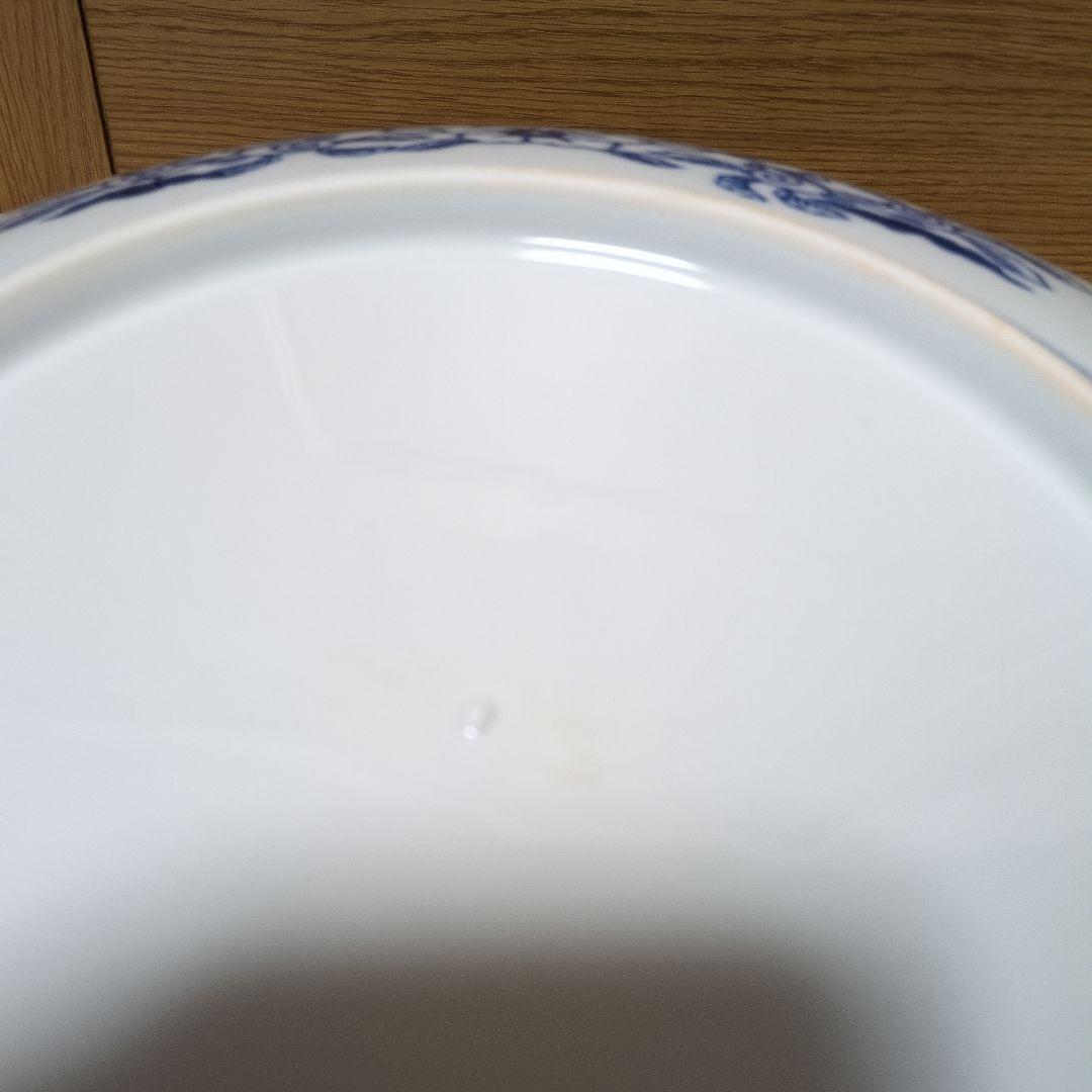 オードブル　大幅処分値下げ！有田焼 山徳窯 染付山水　特大大皿