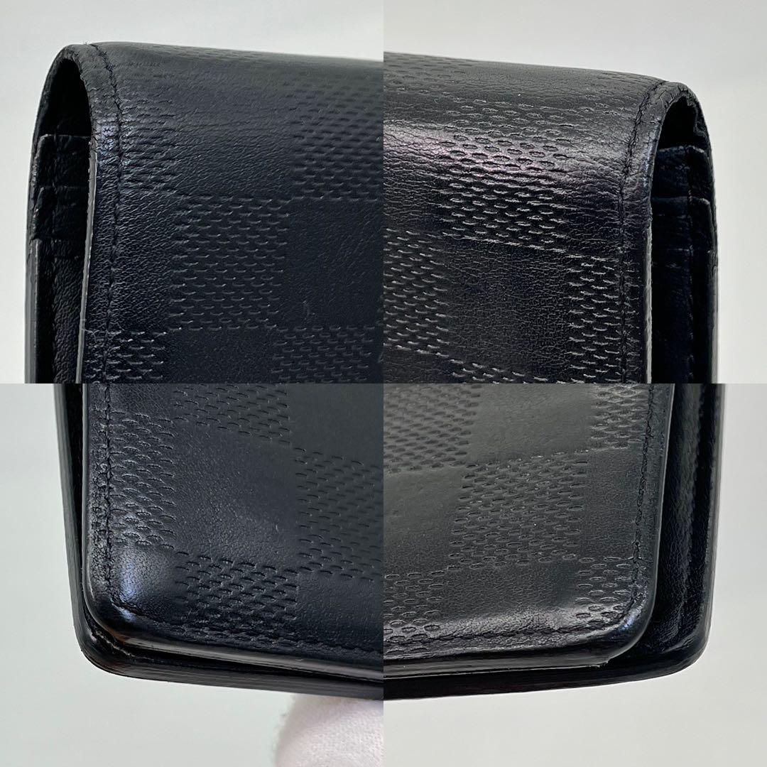 ルイヴィトン 長財布 フラップ ダミエ アンフィニ ブラザ N63010