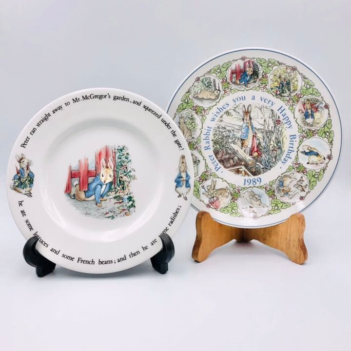 未使用  ウェッジウッド ピーターラビット 英国製 旧刻印
