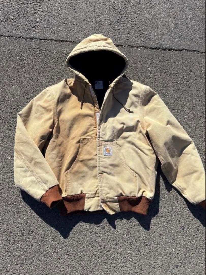 90s Carhartt スナップフロント アクティブジャケットS〜M