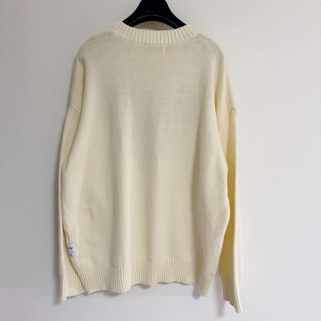 Disney SERIES by MUS 　ミッキー　MD FACE ニット