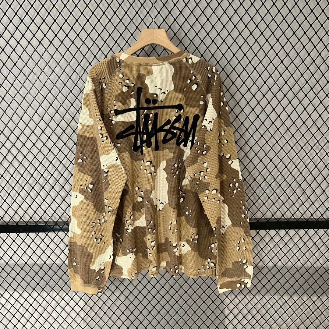 STUSSY BASIC THERMAL DESERT CAMO サーマル L