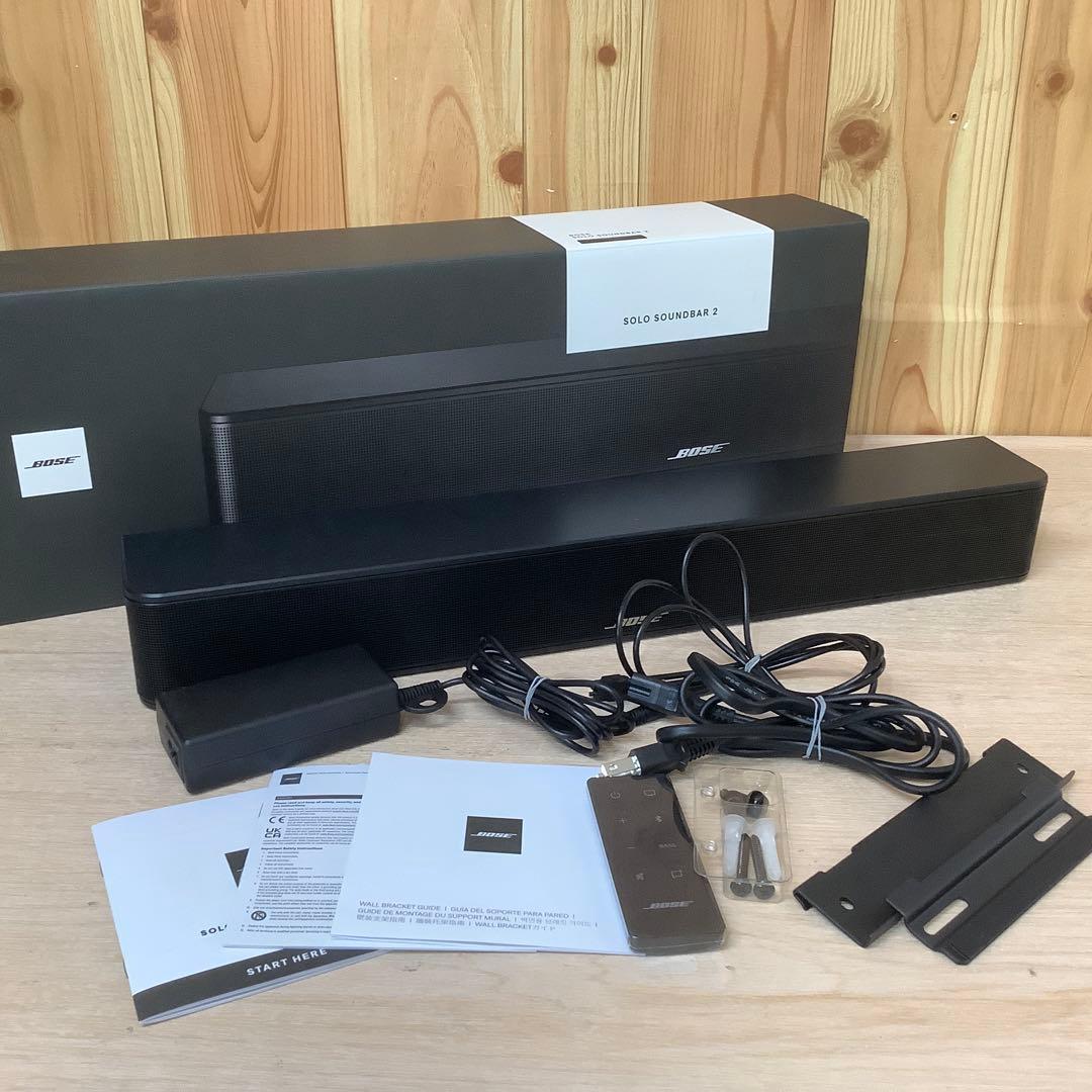 ♡*ゃ様 BOSE ボーズ Solo Soundbar II サウンドバー 黒
