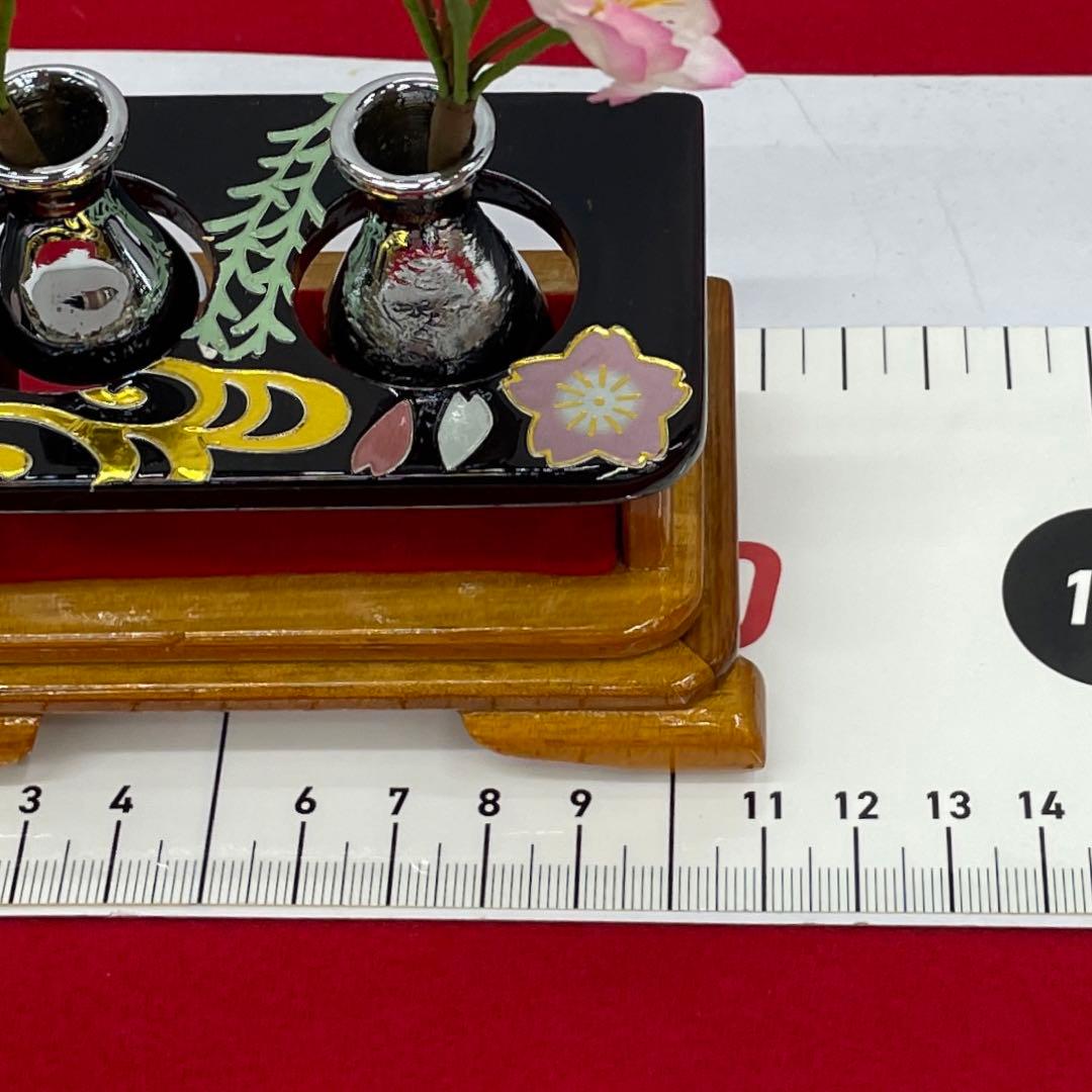 雛人形　桃の節句　雛道具　金彩小桜30号