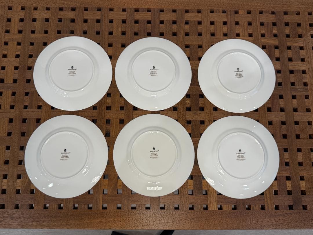  コロンビア セージグリーン ディナープレート(小) 黒壺マーク