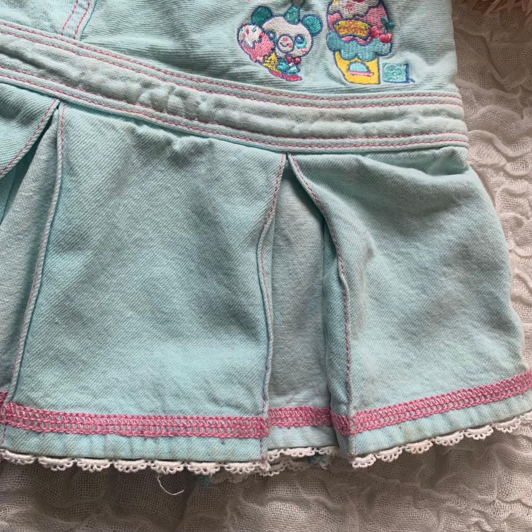 日*1様 メゾピアノ　ミミポポちゃん　プリーツスカート