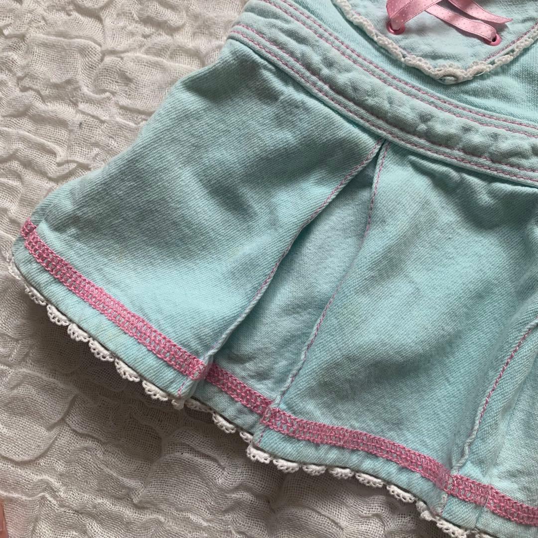 日*1様 メゾピアノ　ミミポポちゃん　プリーツスカート