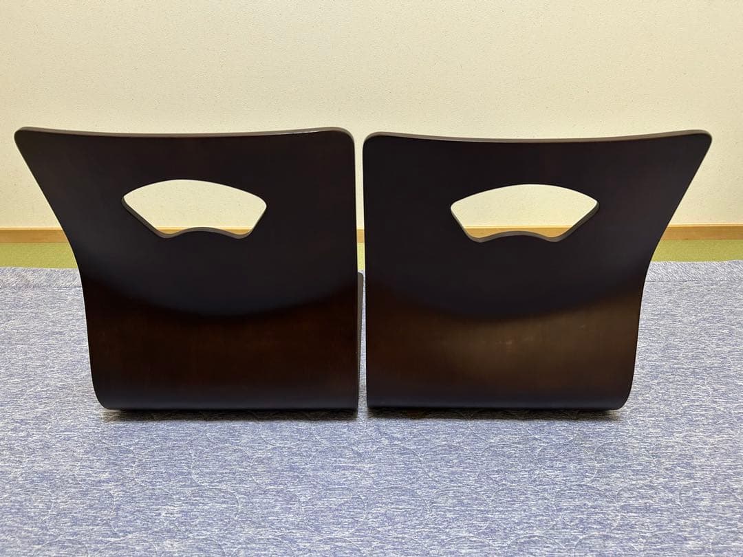 【美品】ニトリ 木製座椅子 和座椅子 6脚セット