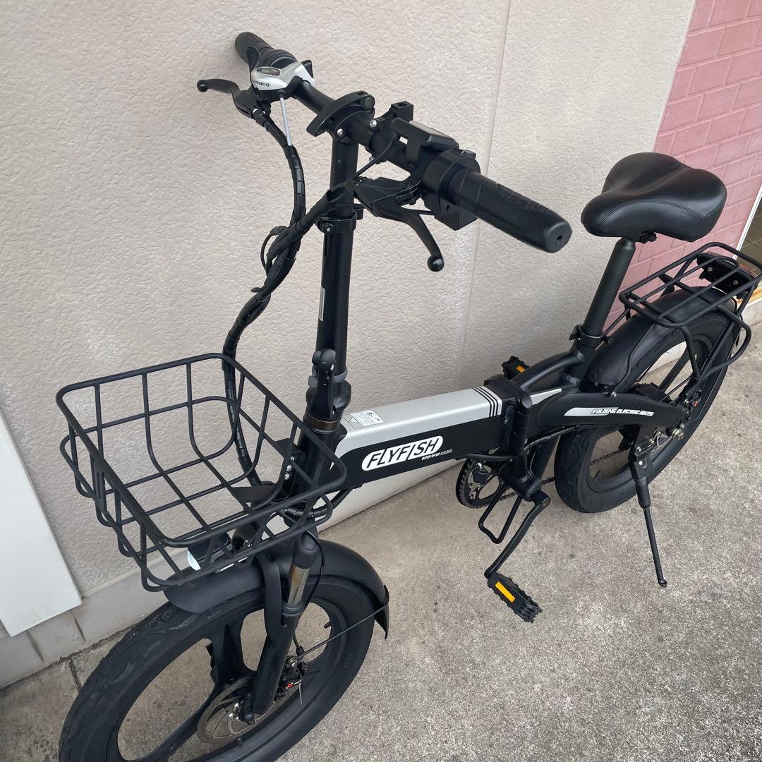 【送料込み】FLYFISH 電動アシスト自転車｜フル電動モード対応
