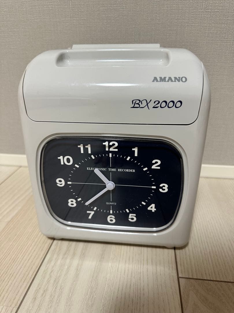 タイムカード122枚付き AMANO BX2000 電子タイムレコーダー