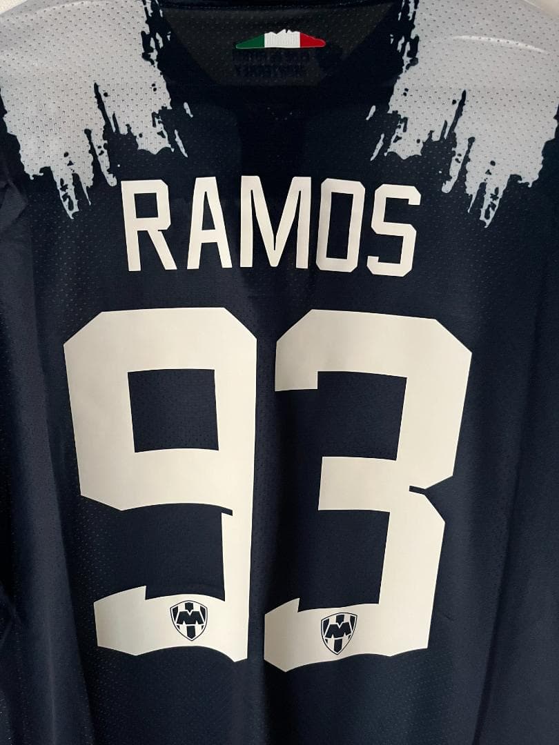 【希少公式】セルヒオラモス　Lサイズ モンテレイ 25/26 80周年記念ユニ