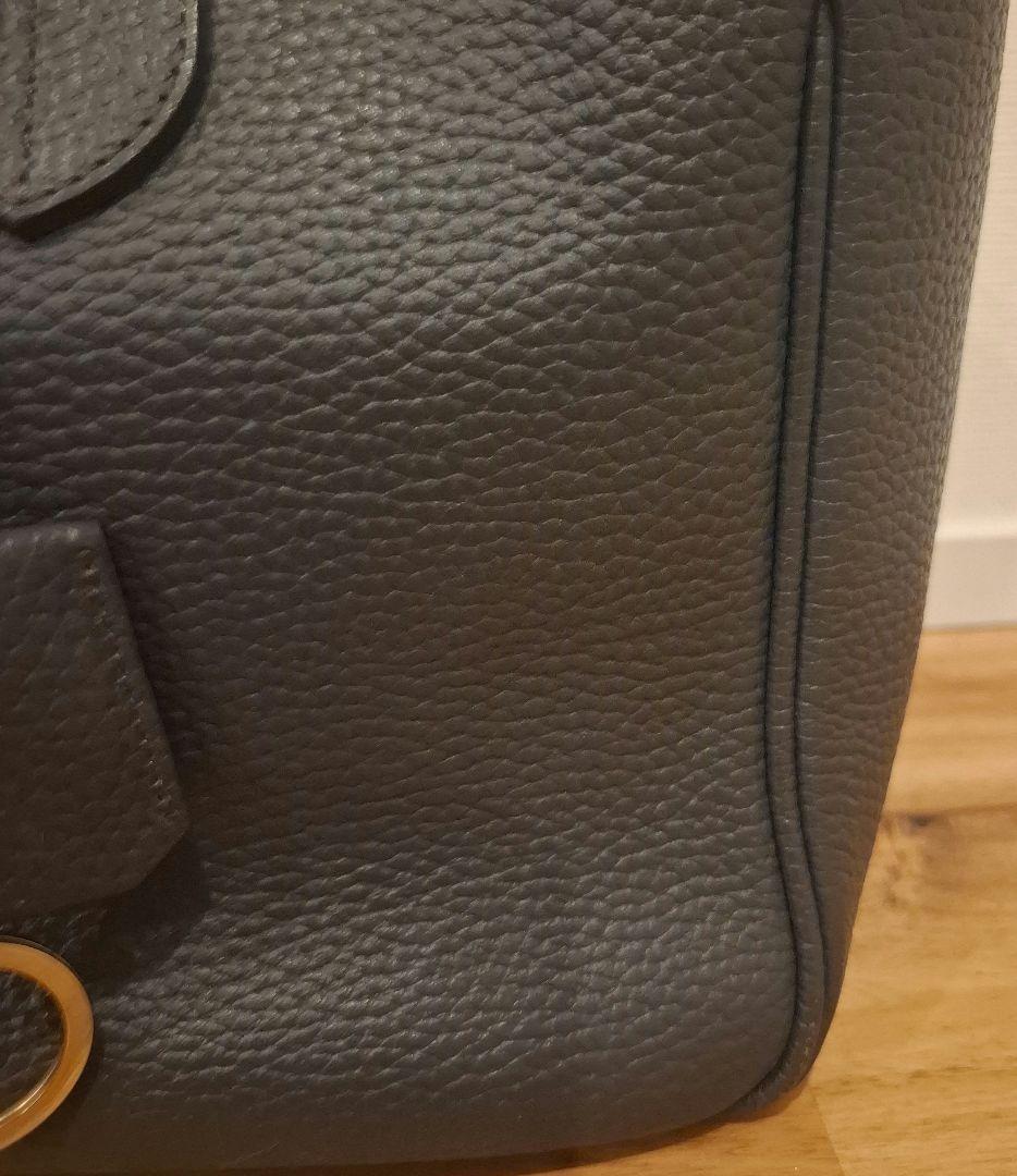 A.D.M.J. エーディーエムジェイ　トートバッグ　レザーバッグ　シボ革